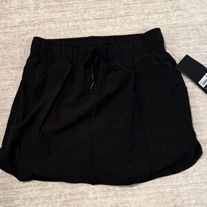 90 Degree by Reflex Black Drawstring Skort with Pockets - Size M